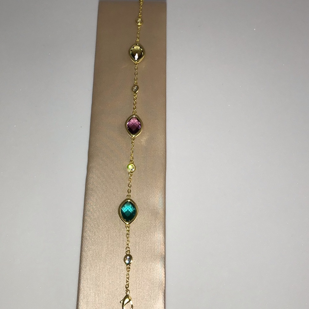 Marquis Gemstone Bracelet